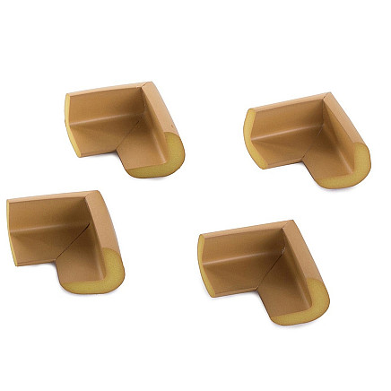 Furniture corner surface for furniture cants bronze stickers x4
