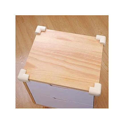 Furniture corner surface for furniture cants bronze stickers x4