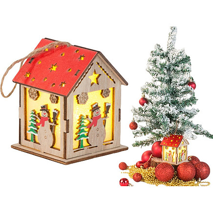 Koka Ziemassvētku Laterna, Eglītes Rotājums