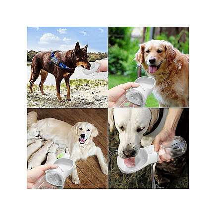 Water bowl portable dog walking poison 380ml