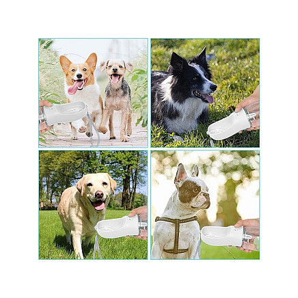 Water bowl portable dog walking poison 380ml