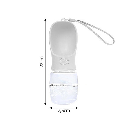 Water bowl portable dog walking poison 380ml