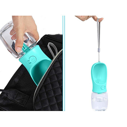 Water bowl portable dog walking poison 380ml