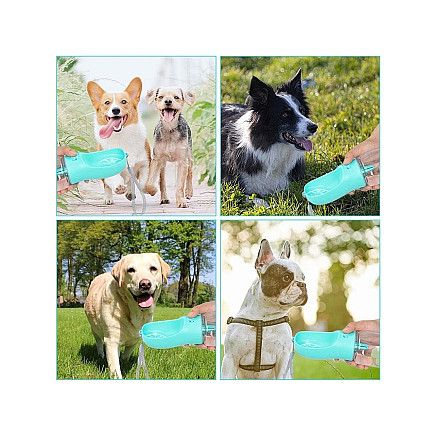 Water bowl portable dog walking poison 380ml