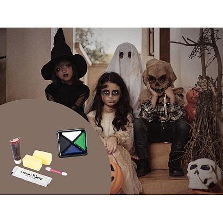 Helovīna grima komplekts mākslīgām brūcēm un rētām