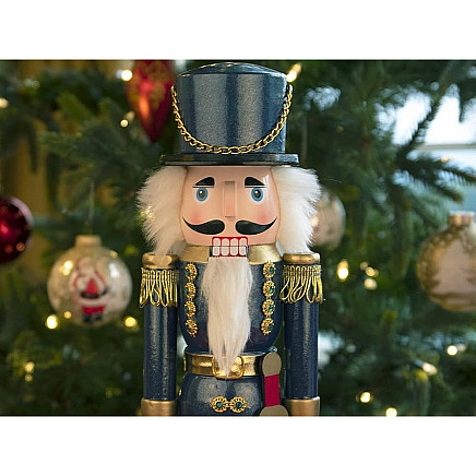 Ziemassvētku Koka Riekstkodis, 35 cm