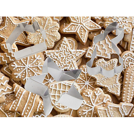 Gingerbread cookie cutters christmas cookies 15 pcs. To bake