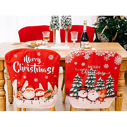 Ziemassvētku krēsla pārvalks