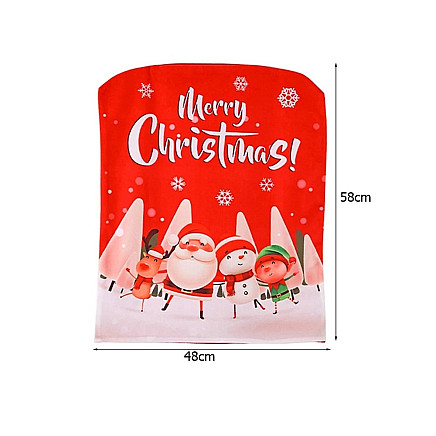 Ziemassvētku krēsla pārvalks