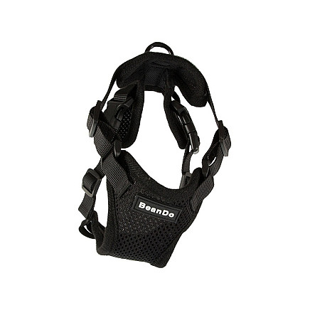 Suspender without pressure walking harness for small dog handle light soft strong m