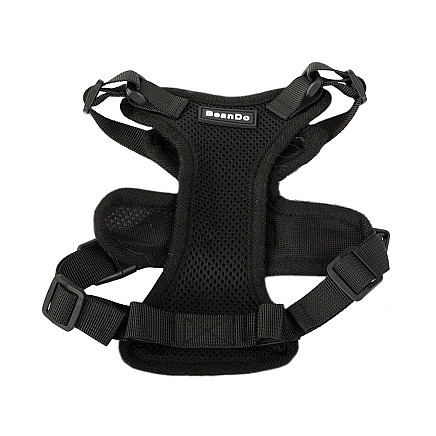 Close-clip walking harness for small dog handle light soft strong s