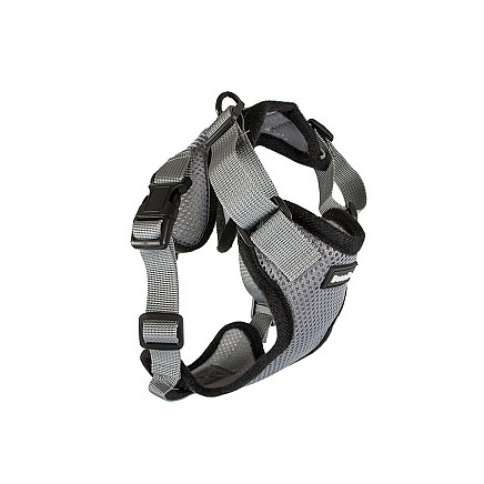 Close-clip walking harness for small dog handle light soft strong s