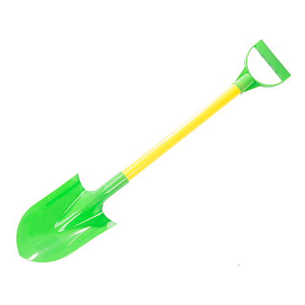 Plastmasas smilšu un sniega lāpsta bērniem, 65 cm, krāsaina