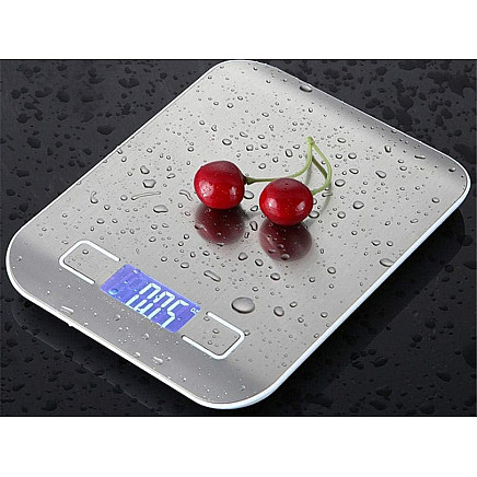 Gudrie elektroniskie virtuves svari 5kg/1g ar LCD displeju