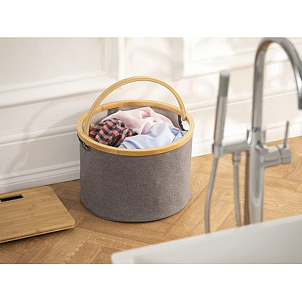 Elektroniskā bambusa digitālā vannas istabas svari ar LCD un temperatūras mērītāju, 180...