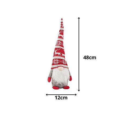 Ziemassvētku Rūķis, Ziemassvētku Vecītis, 48 cm