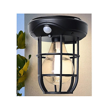 Solar lamp with twilight movement sensor 3 modes 3 led 1800lm waterproof