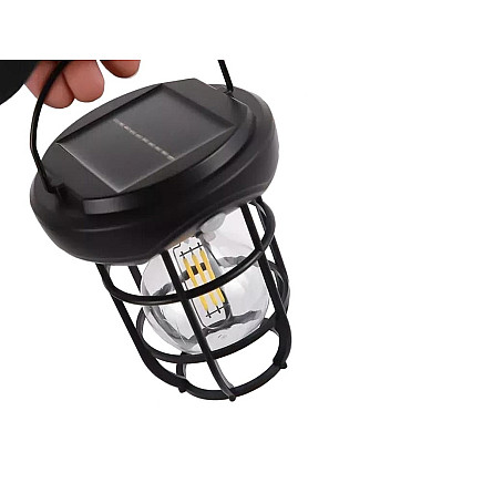 Solar lamp with twilight movement sensor 3 modes 3 led 1800lm waterproof