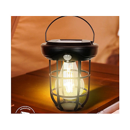 Solar lamp with twilight movement sensor 3 modes 3 led 1800lm waterproof
