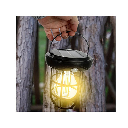 Solar lamp with twilight movement sensor 3 modes 3 led 1800lm waterproof