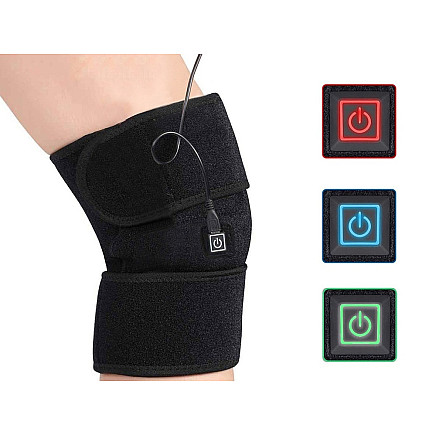 Knee warming brace vibrating massage warming massage 3 modes