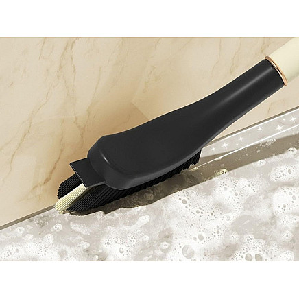 Cutting brush for cleaning river rides pennet scraper 2in1