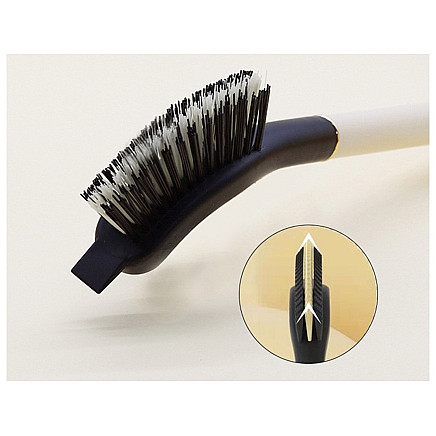 Cutting brush for cleaning river rides pennet scraper 2in1