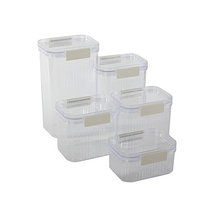 Food containers for pasta food container with seal set of 5 pcs