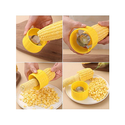 Corn cob peeler corn stouter for kernels