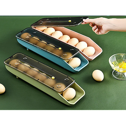 Container egg box fridge organiser egg tray