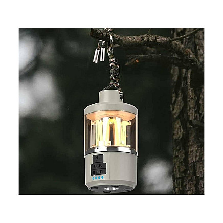 Travel light camping rechargeable led torch powerbank usb camping