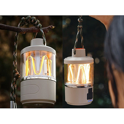 Travel light camping rechargeable led torch powerbank usb camping