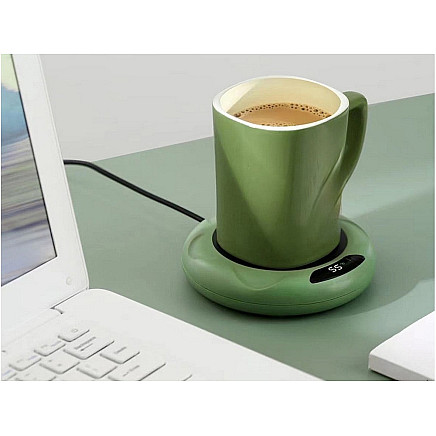 Coffee tea mug water heater electric usb control