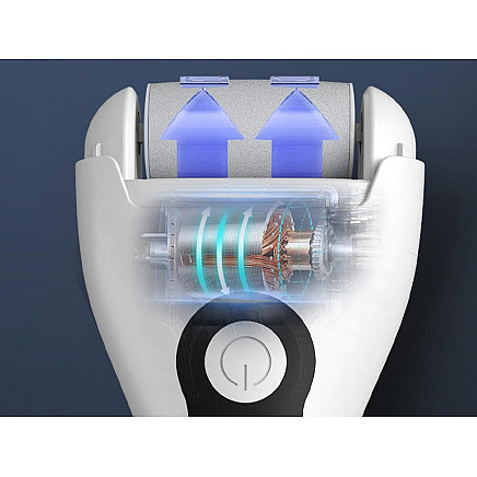 Elektriskā pēdu vīle ar LCD displeju