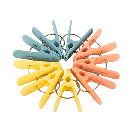 Clothes clips clothes clips clothes clips 18 pieces plastic frogs strong