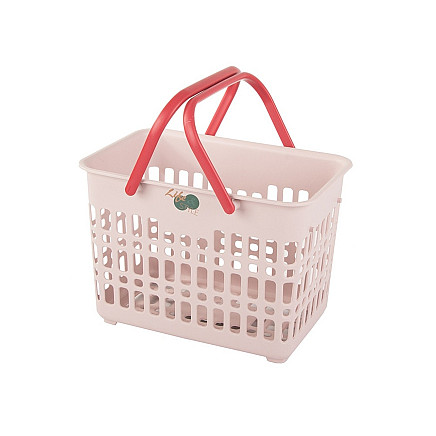 Shopping basket handy for mushrooms vegetables folding handles for picnics