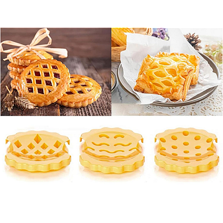 Cake tin cutter interchangeable filling inserts