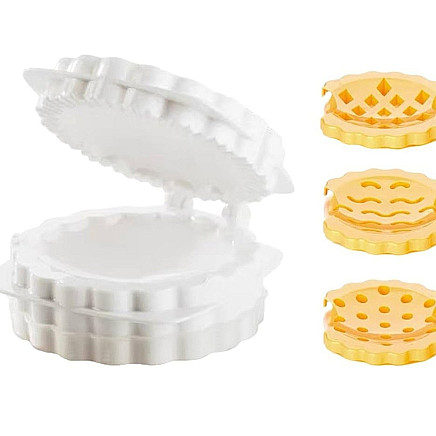 Cake tin cutter interchangeable filling inserts