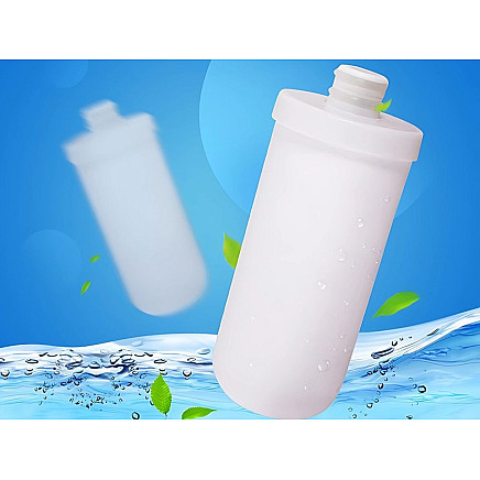 Water heater ionising filter cartridge for pure water