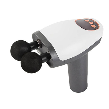 Lcd cordless massage gun powerful set of 8 tips for backs