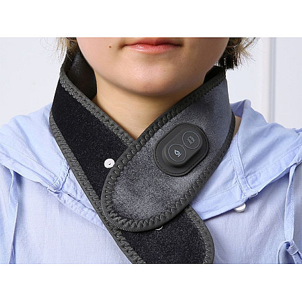 Neck pain relief neck massager warming massage headband usb lightweight