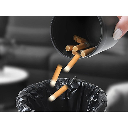 Ashtray cupholder car home with cigarette extinguisher cupholder basket