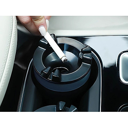 Ashtray cupholder car home with cigarette extinguisher cupholder basket