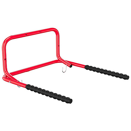 Āķa dubultais instrumentu turētājs darbnīcas velosipēds garāžai