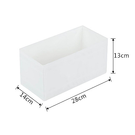 Bra organiser underwear socks clothes drawer wardrobe white