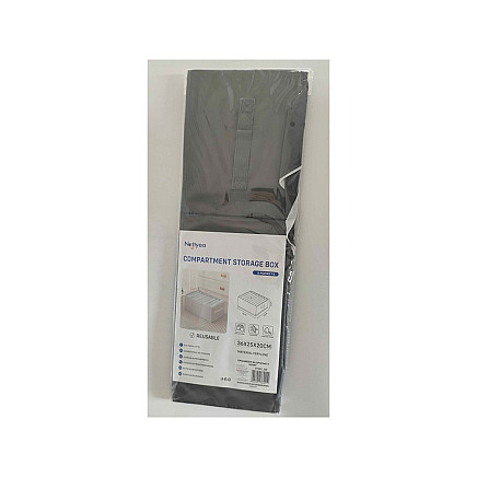 Clothes organiser underwear trousers drawer wardrobe socks grey