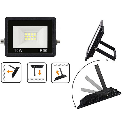 Floodlight halogen spotlight led 10w 6000k outdoor waterproof ip66