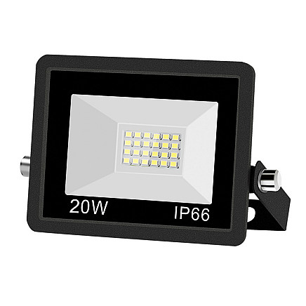 Floodlight halogen spotlight led 20w 6000k outdoor waterproof ip66