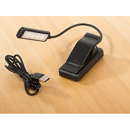 Book reading light usb night light with clip healthy for eyes 9 led