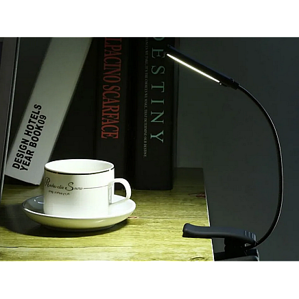 Book reading light usb night light with clip healthy for eyes 9 led